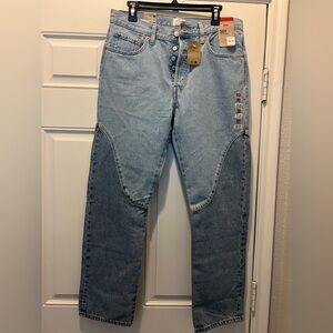 NWT Levi's Women’s 501 Chaps Light Blue Jeans